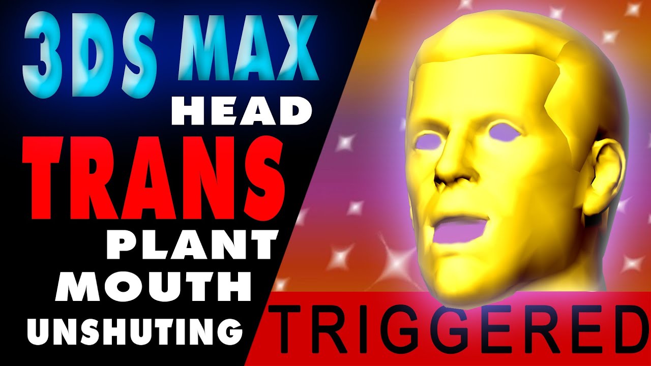 3Ds Max GTA SA - Head attach, mouth/brows rigging | CZ tutorial