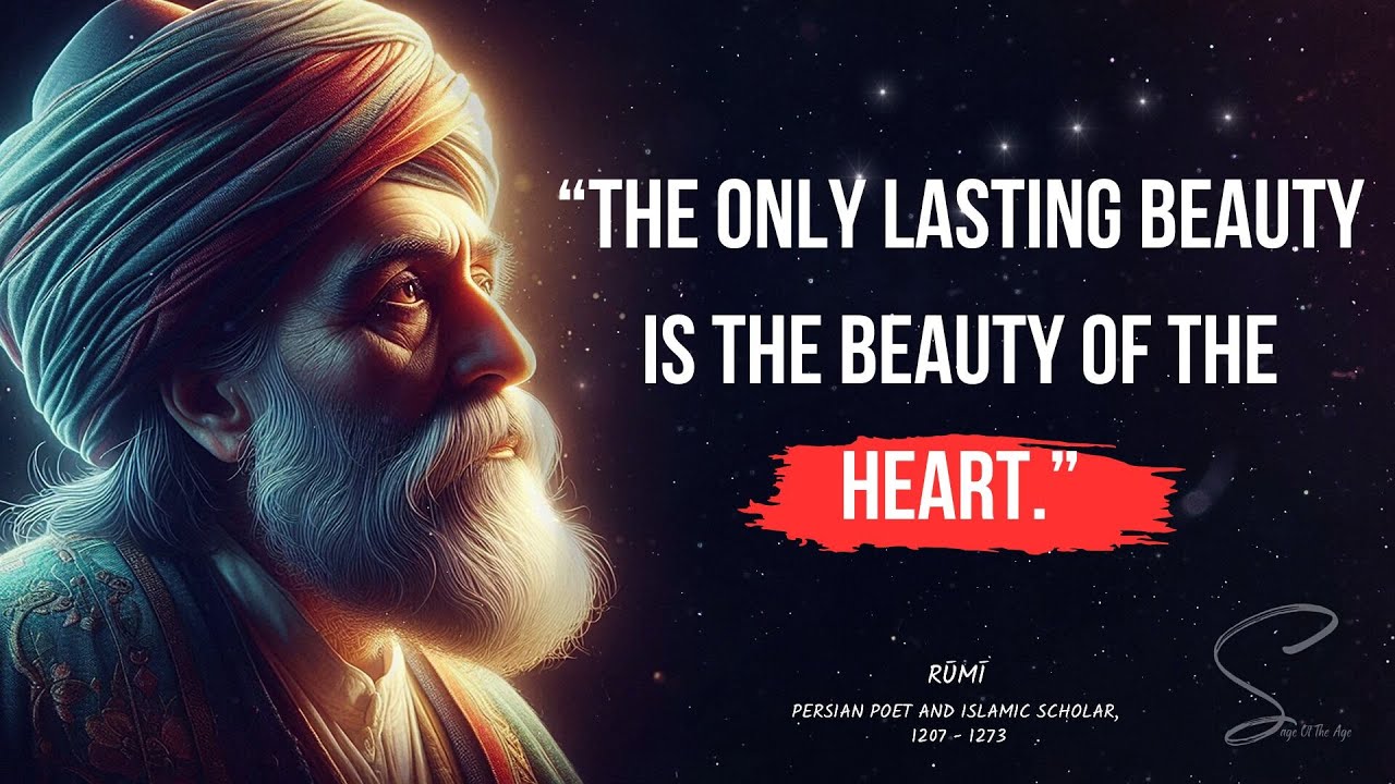 Rumi's True Wisdom | Rumi Quotes for Spiritual Enlightenment