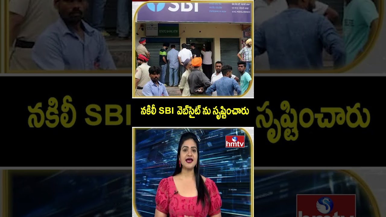 ToThe point : నకిలీ SBI వెబ్&zwnj;సైట్ ను సృష్టించారు | hmtv