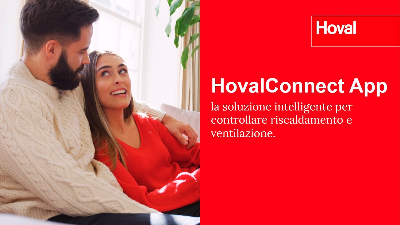 Scoprite HovalConnect – il modo intelligente per controllare riscaldamento e ventilazione.