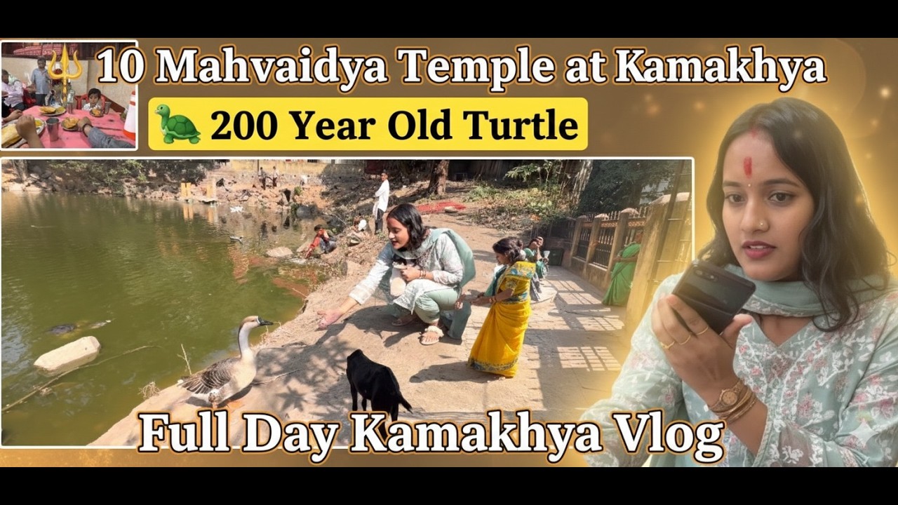कामाख्या में Must Visit 10 महाविद्या मंदिर | Bhairavi Temple में 200 साल पुराने Turtles
