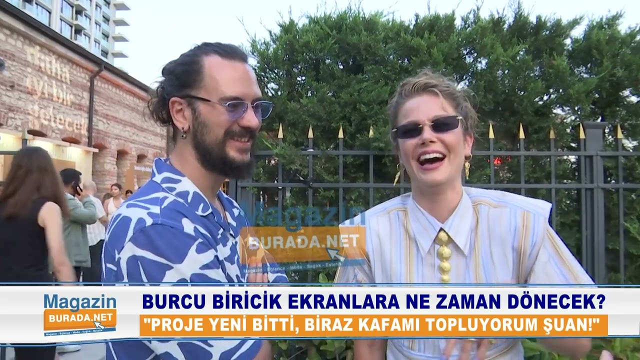 Camdaki Kız'ın Nalan'ı Burcu Biricik ve eşi Emre Yetkin el ele lansmana katıldı! Ekrana dönecek mi?