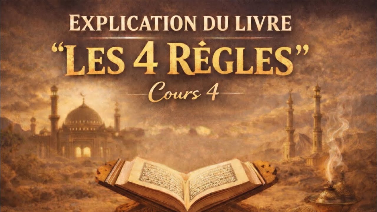 Explication du livre les quatre règles / Dernier cours (4) 