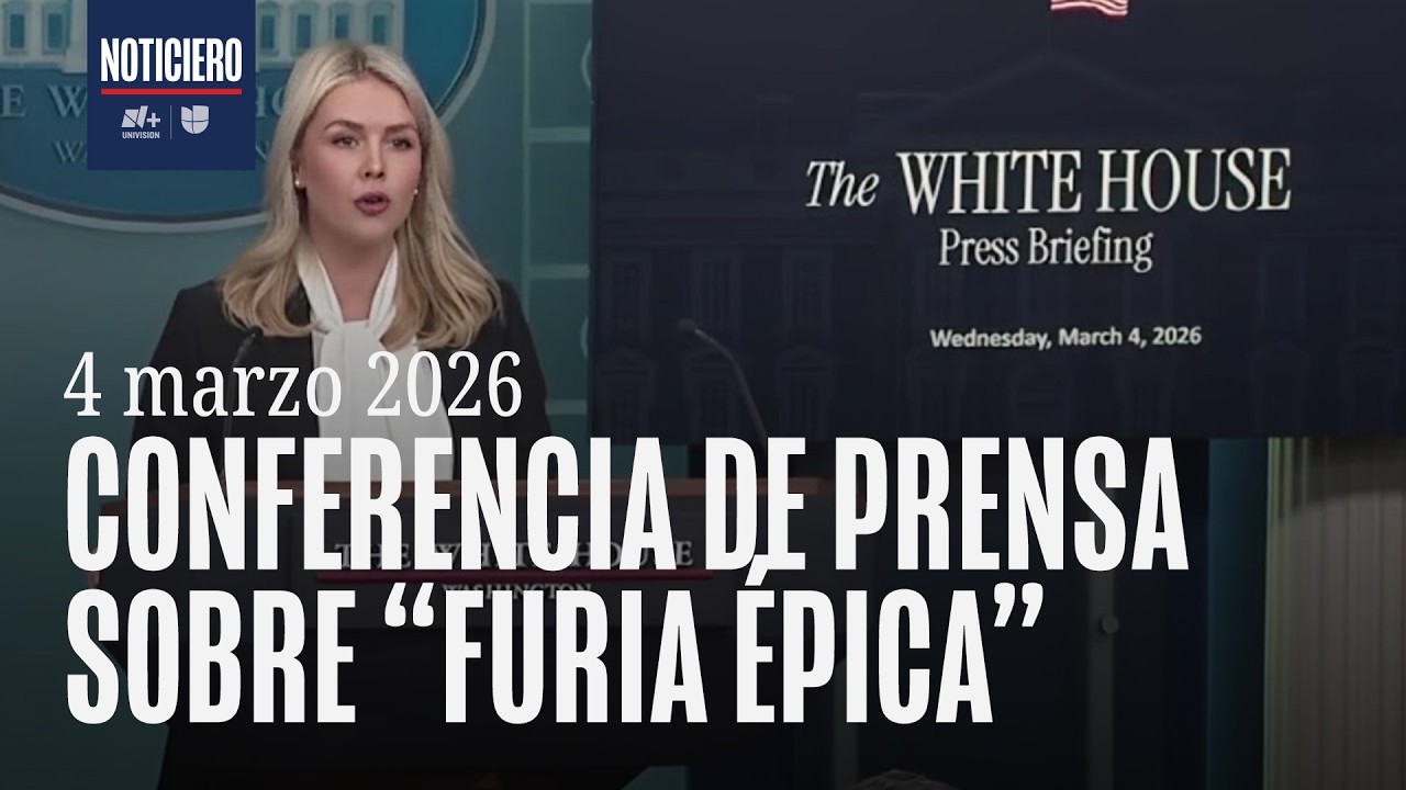 Conferencia completa Casa Blanca: Avances militares en Medio Oriente y preparativos para la Cumbre l