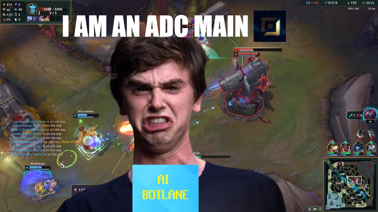 I SWEAR PANTHEON IS AN ADC TOO. [Melee adc's to master 011]
