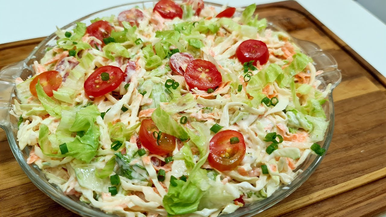 Salada cremosa de Repolho especial dia das mães 😋