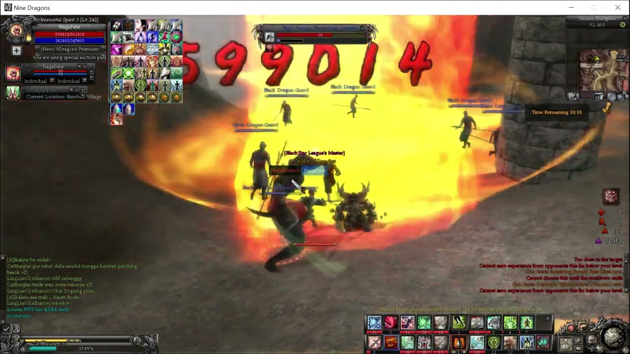 9Dragons Awaken (RF) - Clan DG Heavenly Demon Solo Easy