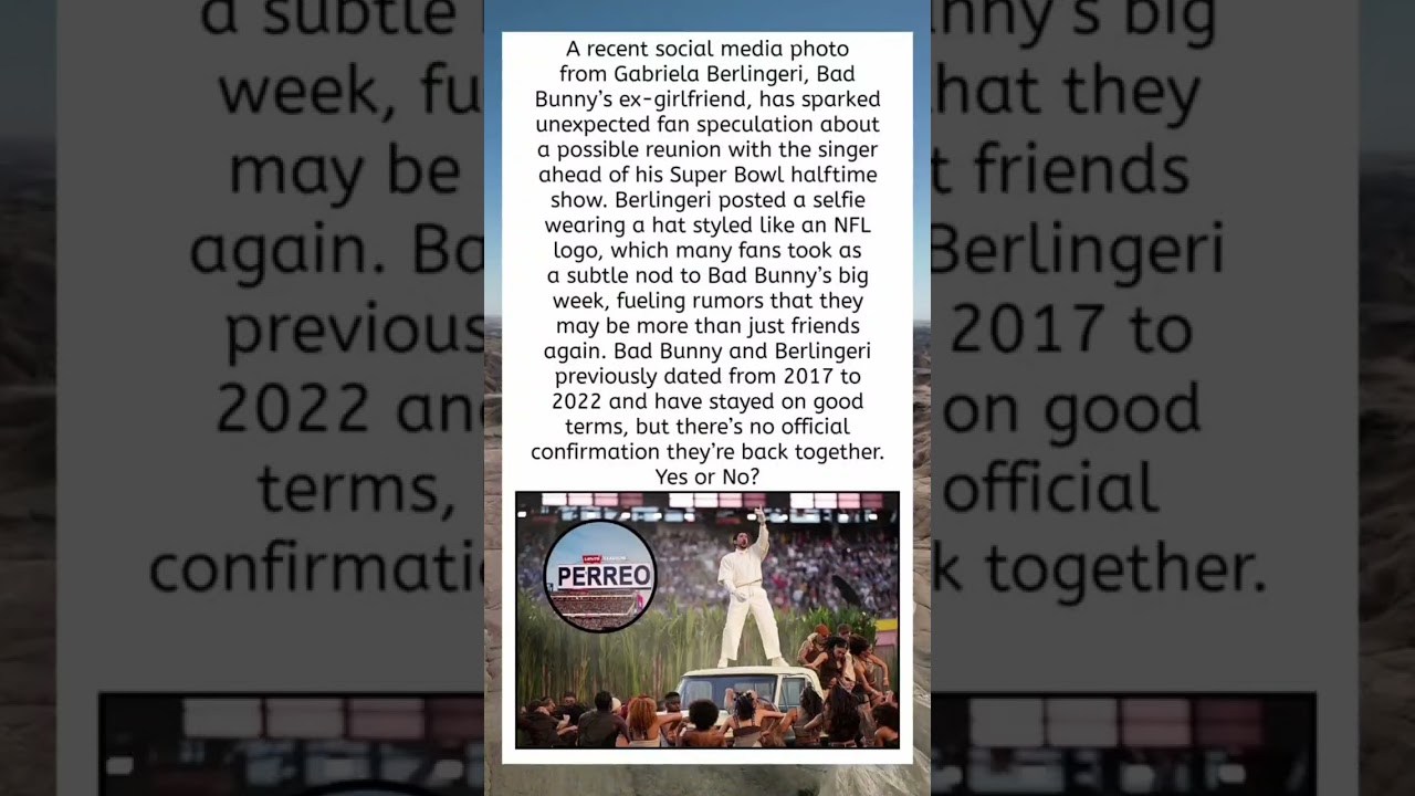 Bad Bunny Ex&rsquo;s Photo Sparks Reunion Rumors? 📸🔥