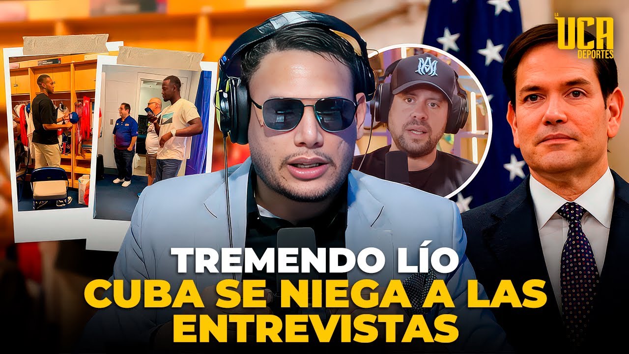 URGENTE: TREMENDO LÍO | CUBA SE NIEGA A LAS ENTREVISTAS Y MANDAN A SACAR PERIODISTAS | DETALLES 