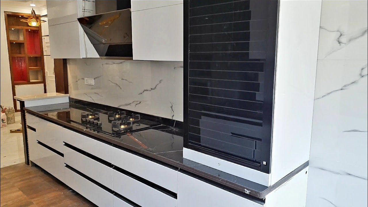 12' x 8' Modular kitchen design/ Interior kitchen design ideas