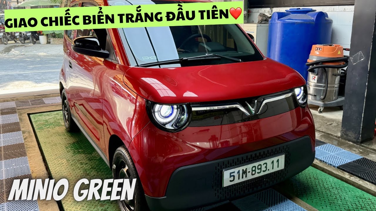 Minio Green biển trắng đầu tiên của Sài Gòn | VinFast Mr Kha
