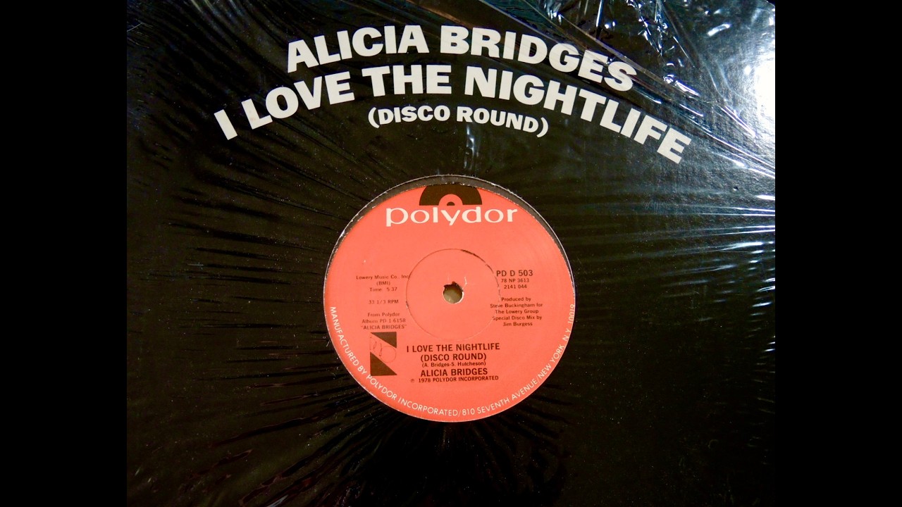 Alicia Bridges - I Love The Nightlife (Disco Round) - 1978