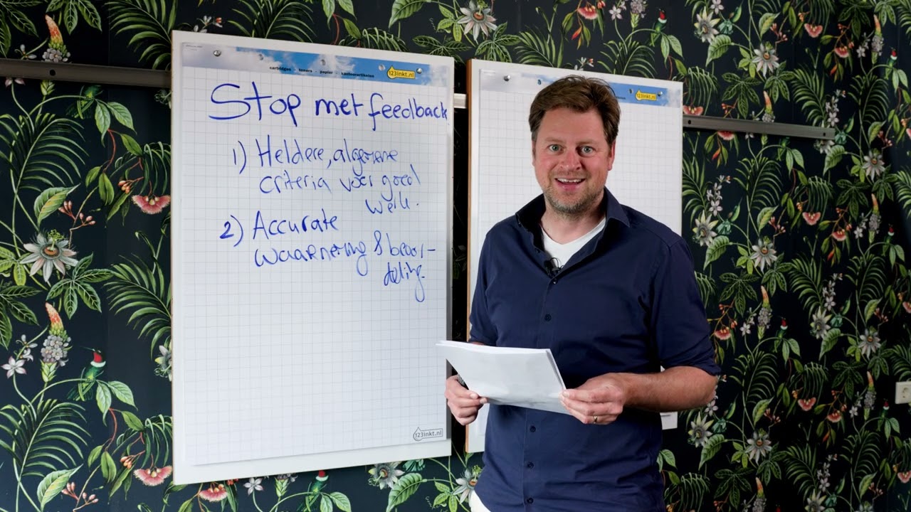 Stop met feedback