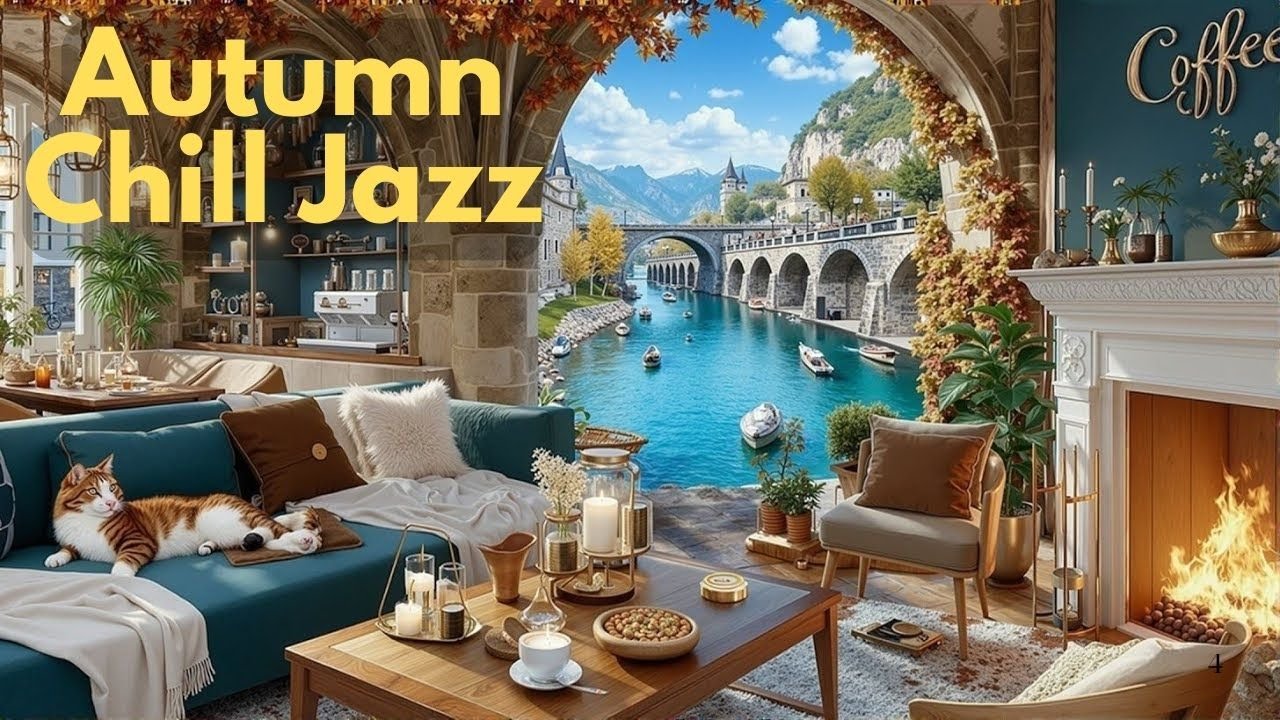 Smooth Autumn Jazz & Coffee Shop Ambience: Идеальное Чистое Пианино для Утренней Релаксации