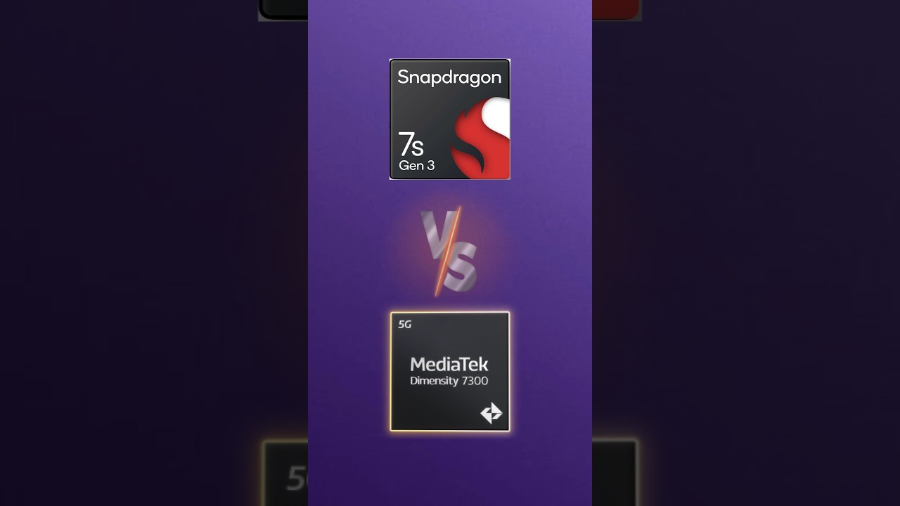 7s Gen 3 vs Dimensity 7300 