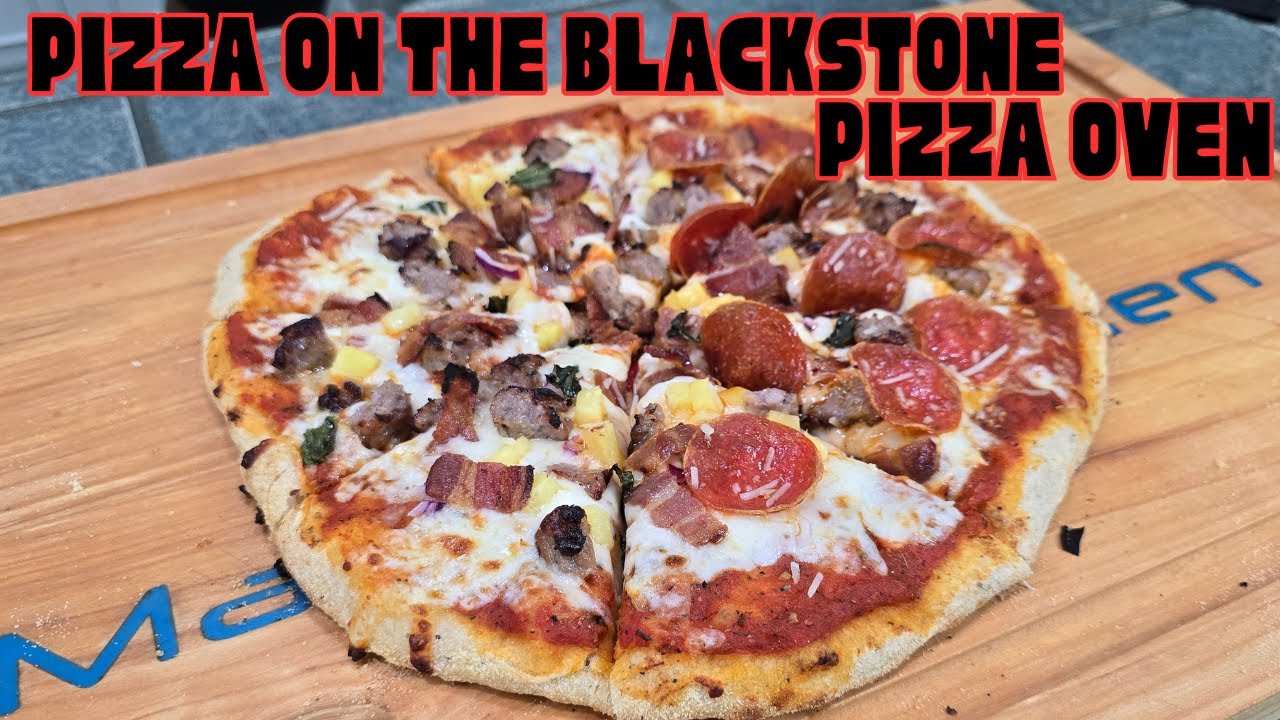 Пицца в печи для пиццы Blackstone