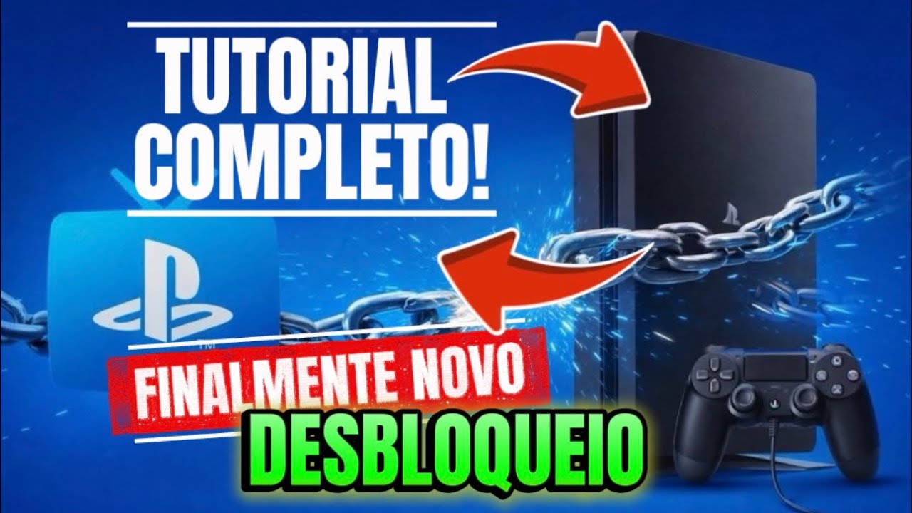 DESBLOQUEIO PS4 7.00–13.00 ATUALIZADO! ✅ TUTORIAL COMPLETO PS VUE AFTER