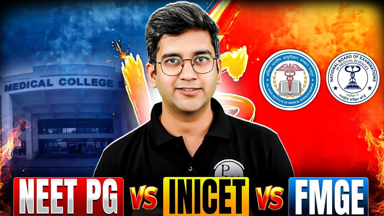 NEET PG, INI CET & FMGE Explained: Exam Pattern, Focus Subjects & Smart Preparation Strategy
