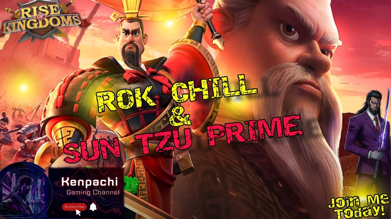 ROK CHILL & SUNTZU PRIME TALKS LIVE! 🔴 // Rise of Kingdoms