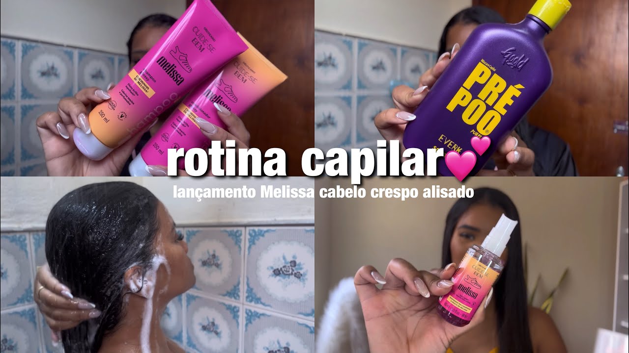 Testei MELISSA O BOTICÁRIO | Cabelo crespo alisado