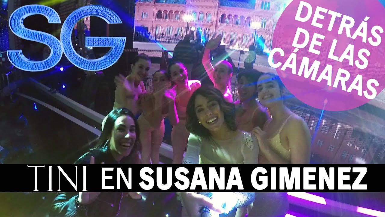 Tini en Susana Giménez: Detrás de las cámaras #TiniConSG | TINI