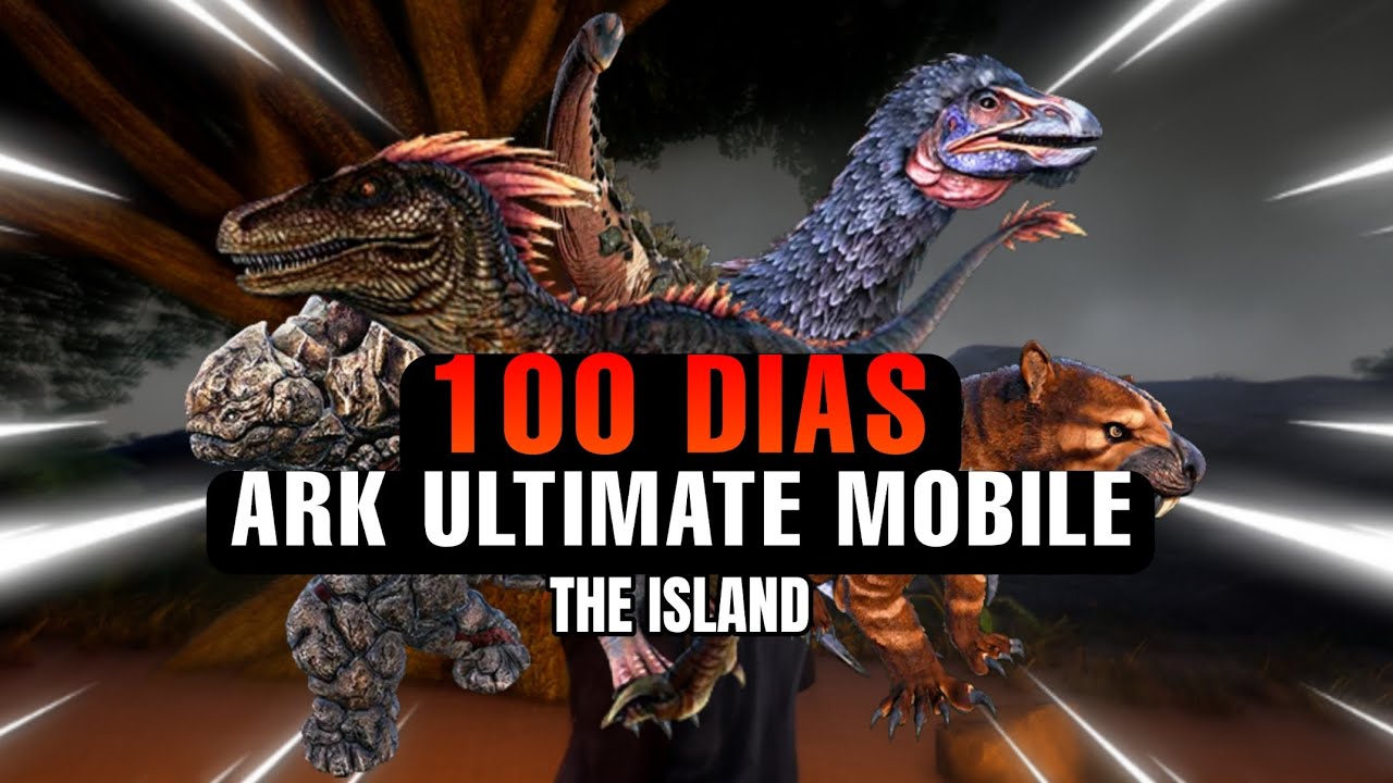 🔴 Sobreviviendo 100 DIAS en ARK ULTIMATE MOBILE EDITION 🔥 the island | Episodio #1