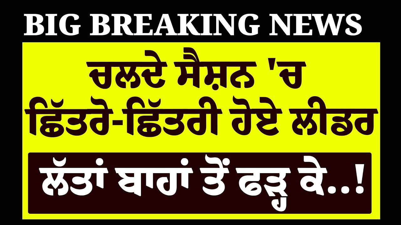 LIVE-ਚਲਦੇ ਸੈਸ਼ਨ 'ਚ ਛਿੱਤਰੋ-ਛਿੱਤਰੀ ਹੋਏ ਲੀਡਰ, ਲੱਤਾਂ ਬਾਹਾਂ ਤੋਂ ਫੜ੍ਹ ਕੇ..! | Vidhan Sabha  | AAP