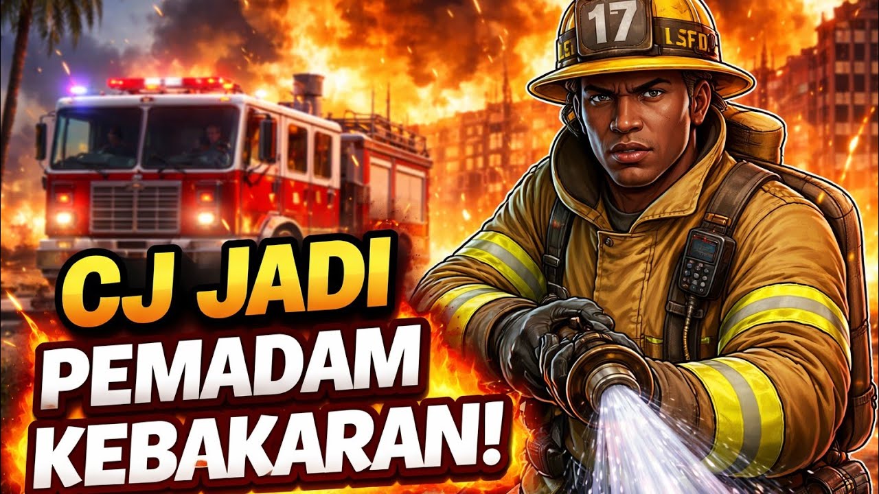 Kita cari uang aja jadi pemadam GTA SAN ANDREAS