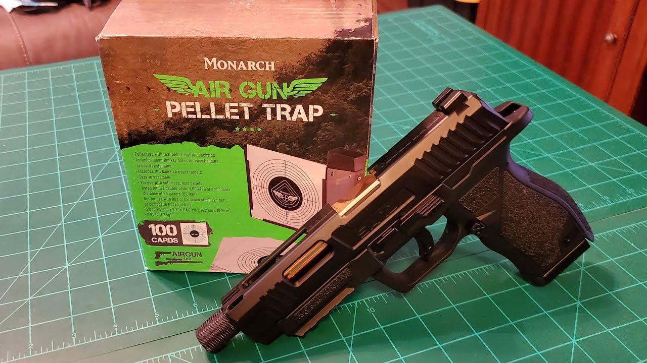 Umarex SA10 & The New Monarch Airgun Pellet Trap