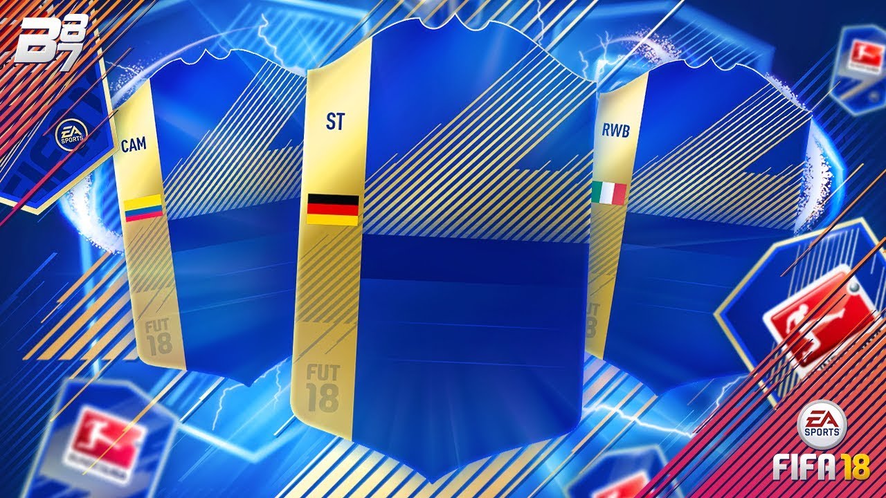 BUNDESLIGA TEAM OF THE SEASON PACK OPENING! 3X PACKED!! | FIFA 18 ULTIMATE TEAM