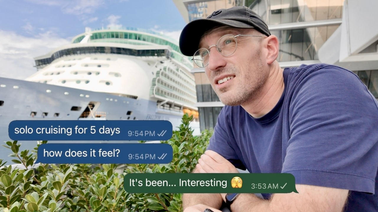 I Went On A Cruise By Myself