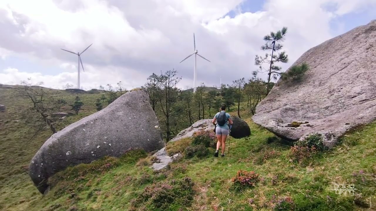 Sierra de Xistral: Pena Montol y Fraga Vella