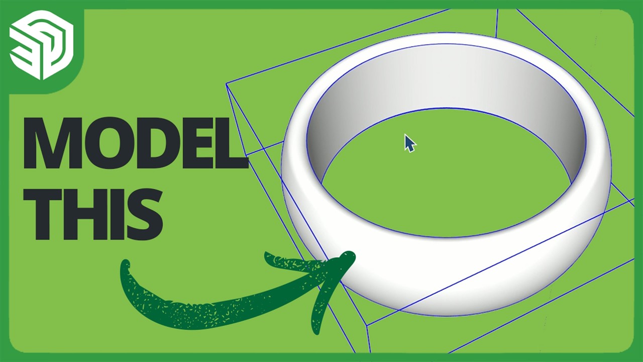 How to Model a Ring in SketchUp