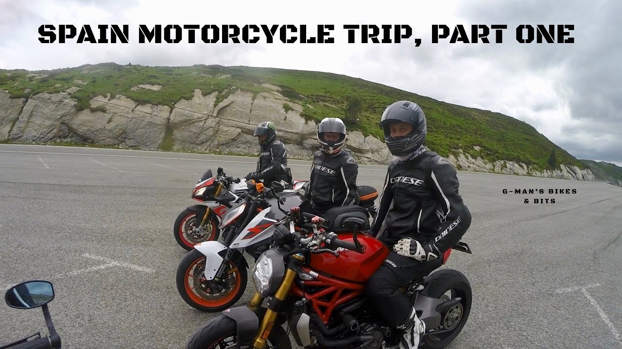 МОТОЦИКЛ ПУТЕШЕСТВИЕ ПО ИСПАНИИ 2018 ЧАСТЬ 1. В программе — Ducati, KTM, Aprilia, BMW и Honda