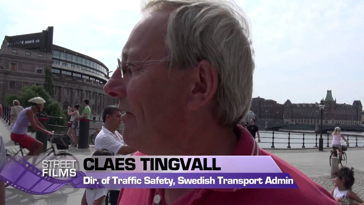 Streetfilms Interview - Claes Tingvall, Swedish Transport Adminsitration