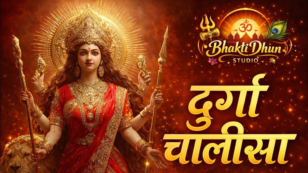 Durga Chalisa (दुर्गा चालीसा) | Full Path | Powerful Devi Bhajan | Bhakti Dhun Studio