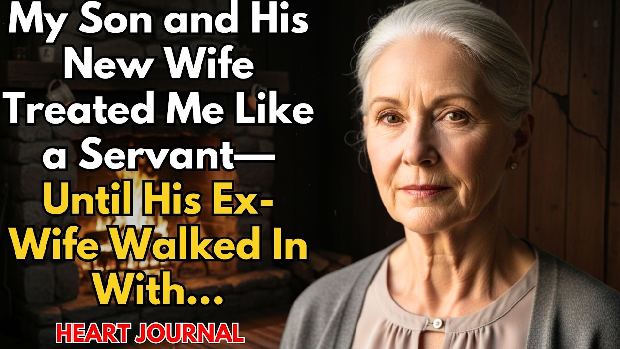 My Son and His New Wife Treated Me Like a Servant—Until His Ex-Wife Walked In With...