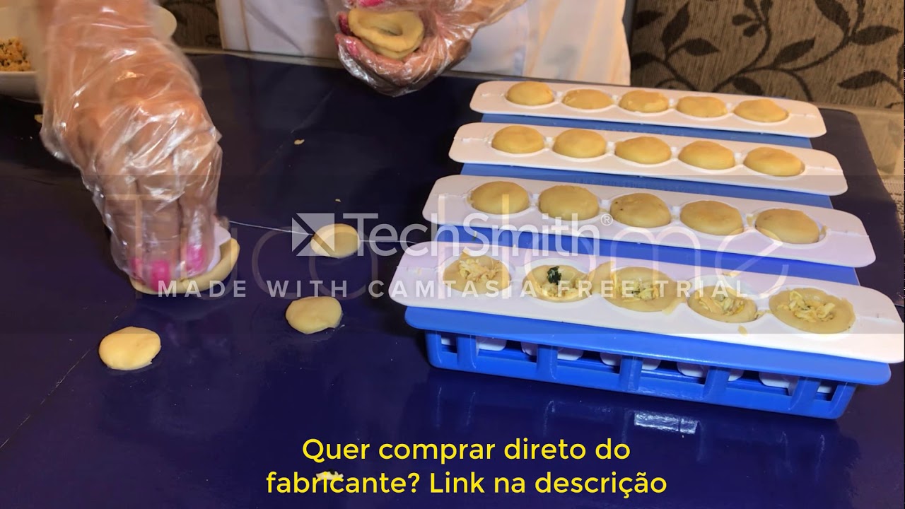 Forma Modeladora Fábrica Coxinhas Mini Festas Buffet Faz 20