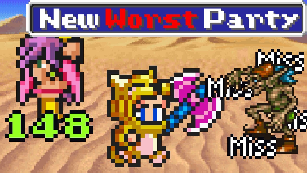 Final Fantasy V With Only the Worst Jobs Gave Me An Aneurysm