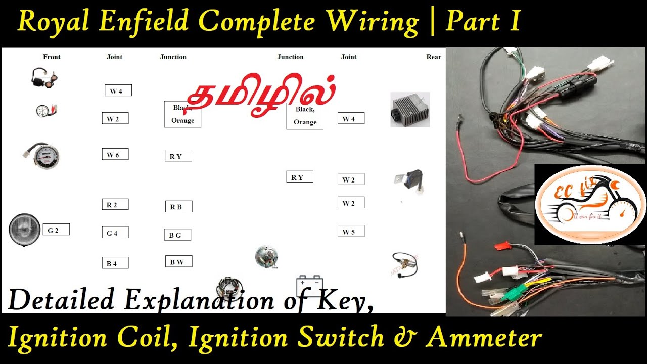 Royal Enfield wiring Tamil | Part 1