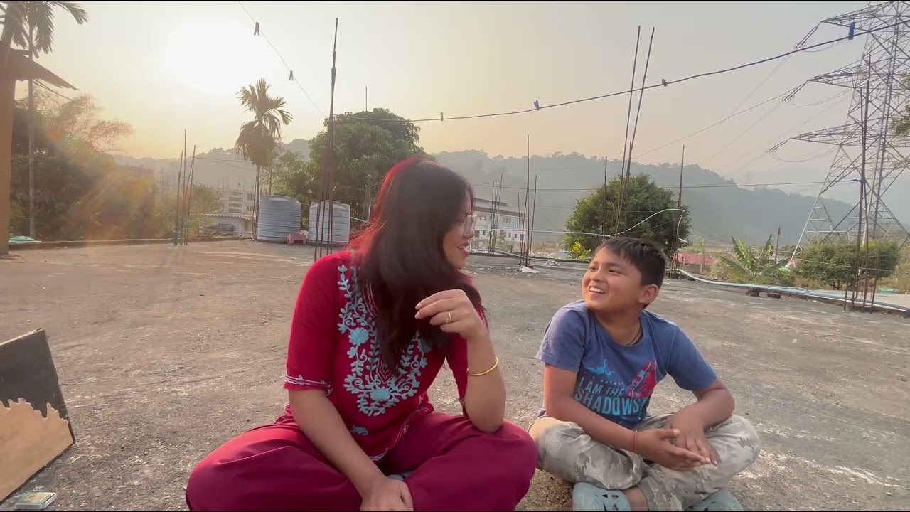 My brother interviews me in Nepali 😭😖🤣