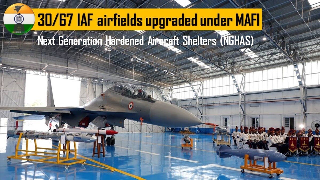 30/67 IAF airfields upgraded under Modernisation of Airfield Infrastructure (MAFI)