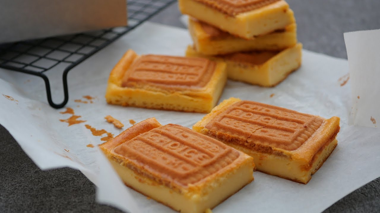 簡単!しっとり濃厚なチョイスチーズケーキ | Choice Biscuit Cheese Cake
