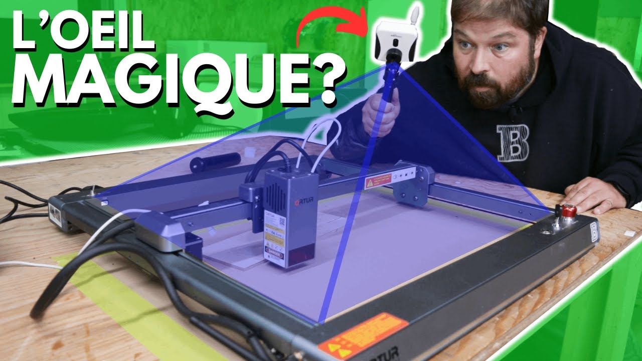 Cette caméra va changer votre Laser [xTool, Ortur, Sculpfun, Neje, Lightburn]