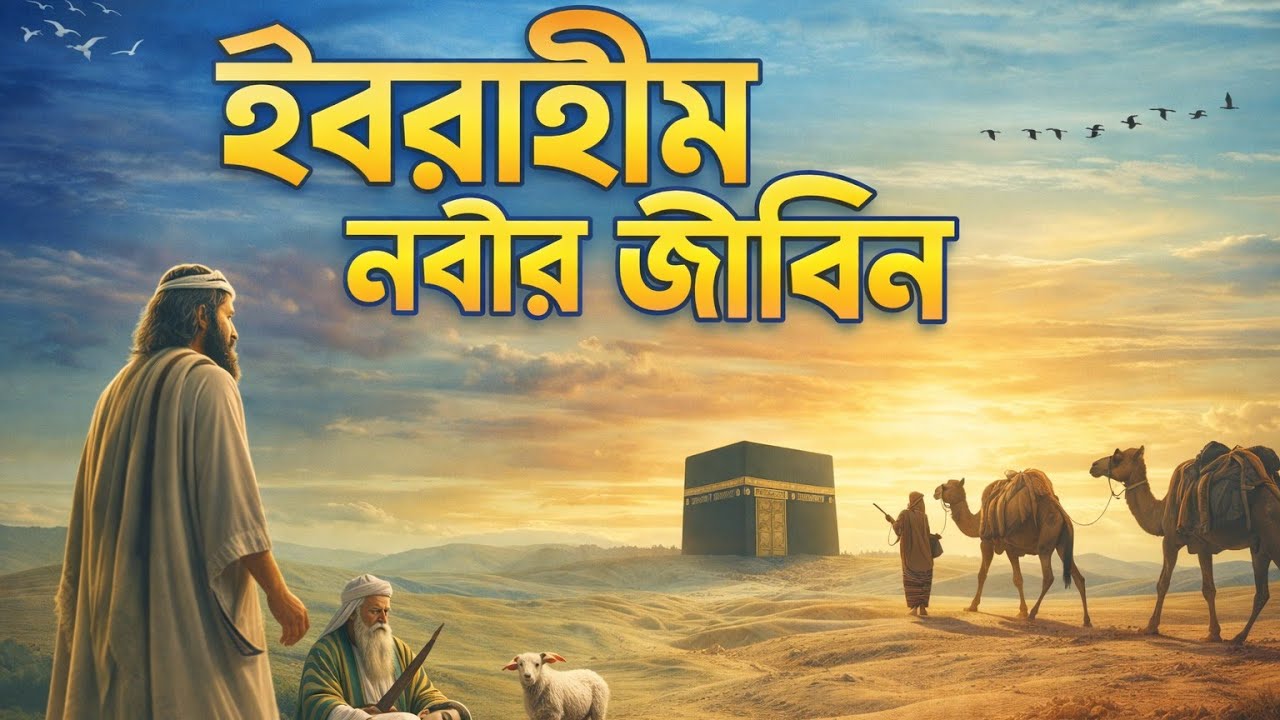 আগুনের মাঝেও যিনি ছিলেন আল্লাহর প্রিয় | ইবরাহীম (আ.) এর জীবন কাহিনি। 