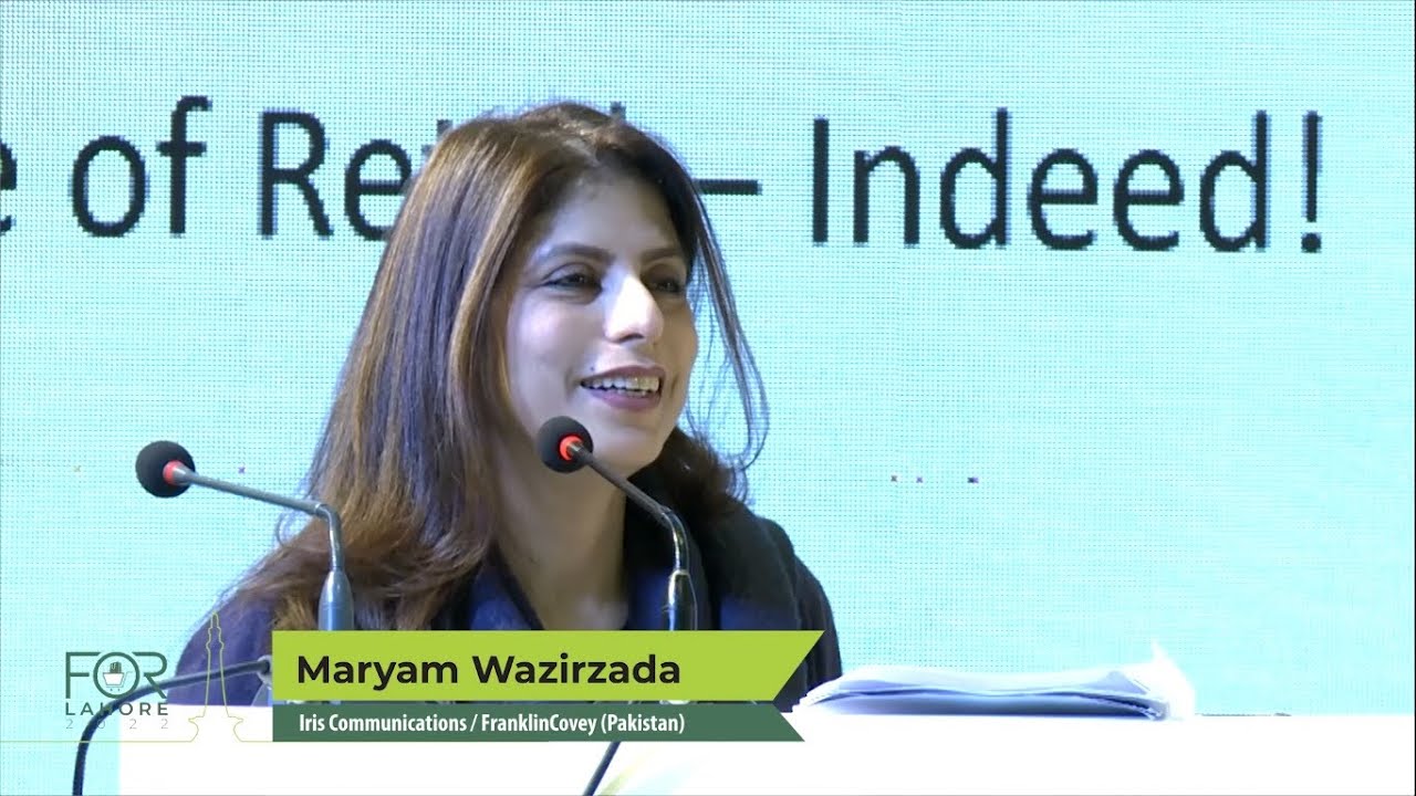 Consumer Trends and War of Talent in Retail - Ms. Maryam Wazirzada | FOR2022
