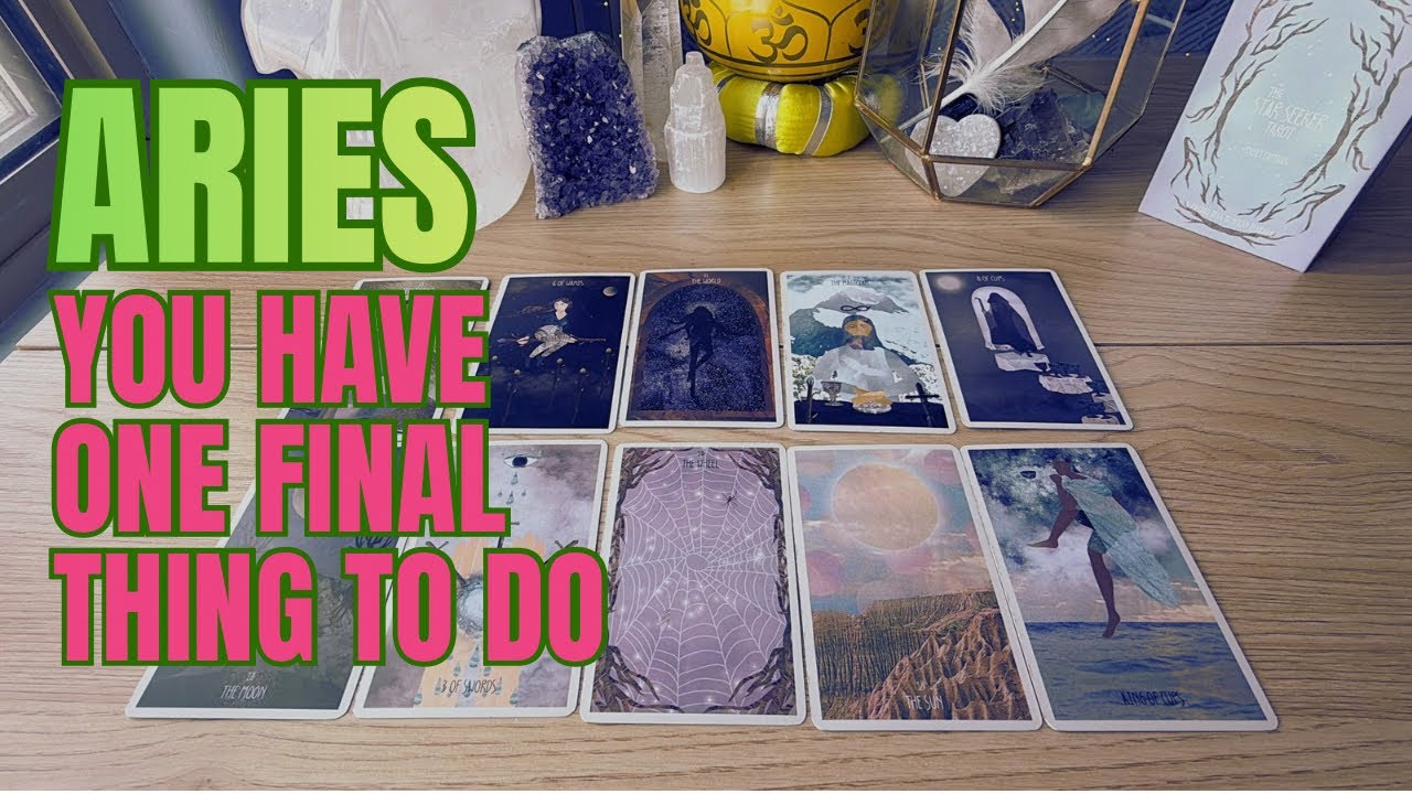 Aries Tarot- You are so close to your dream life!!✨💯🙌🏼