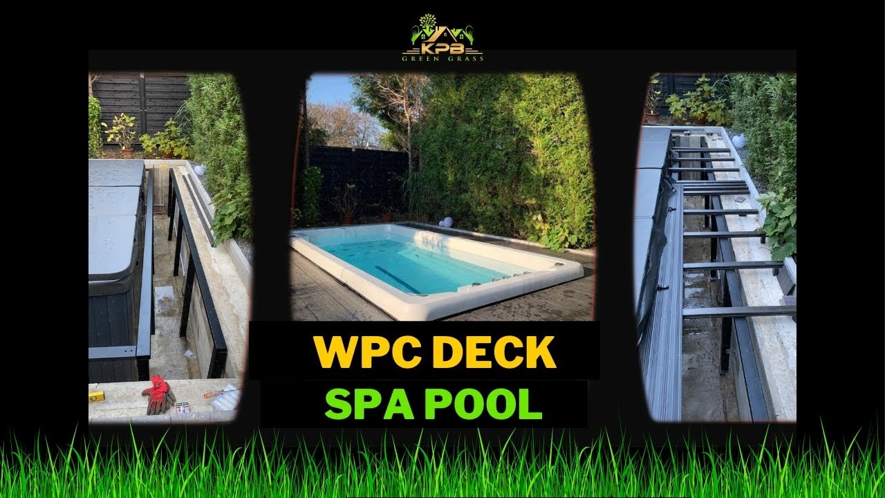 Spa Pool - Umrandung WPC Deck