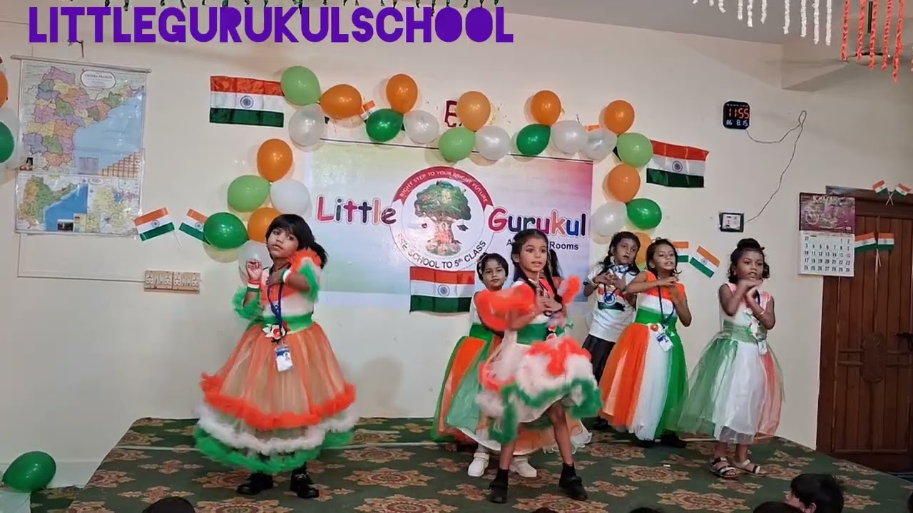 Littlegurukulschool independenceday celebrations (Dance) 2025 #madeinindia song
