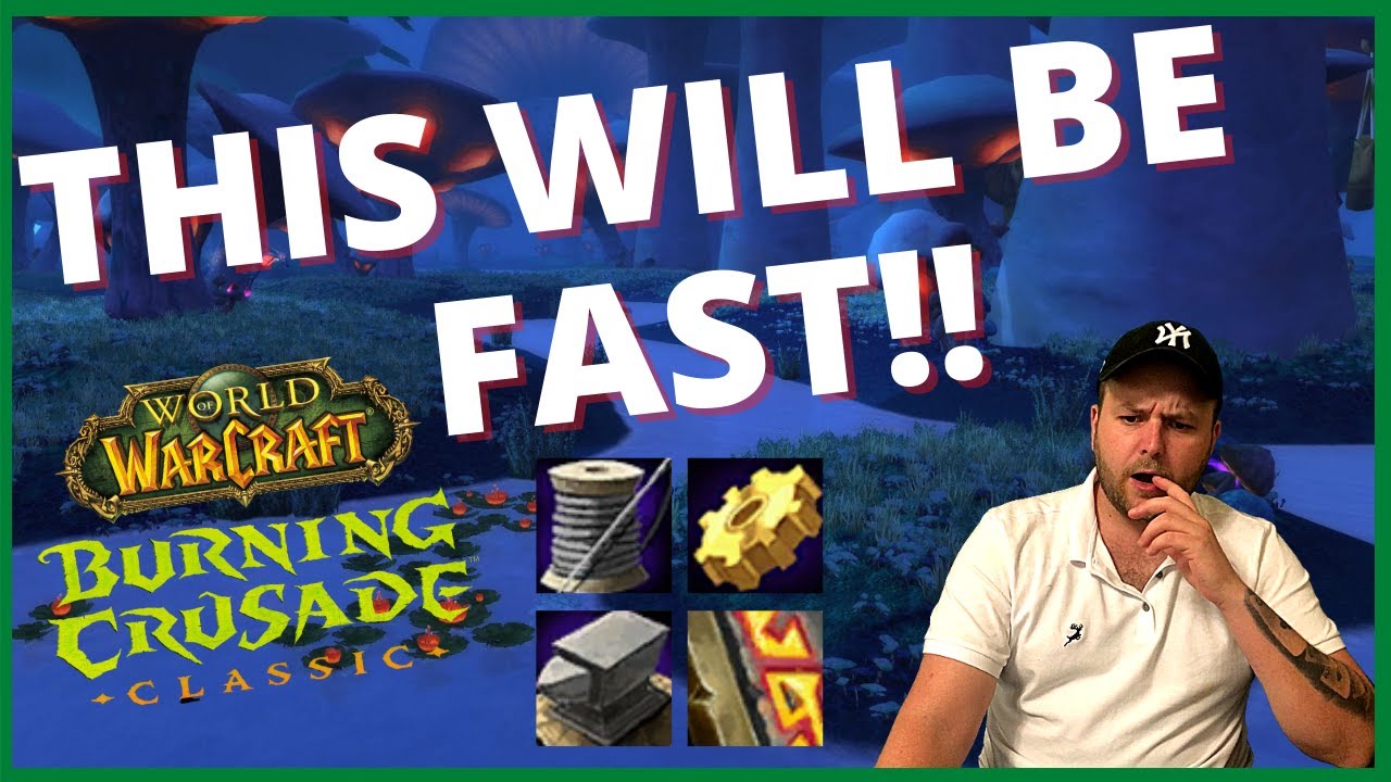 Get your professions to MAX FAST in Classic TBC!!
